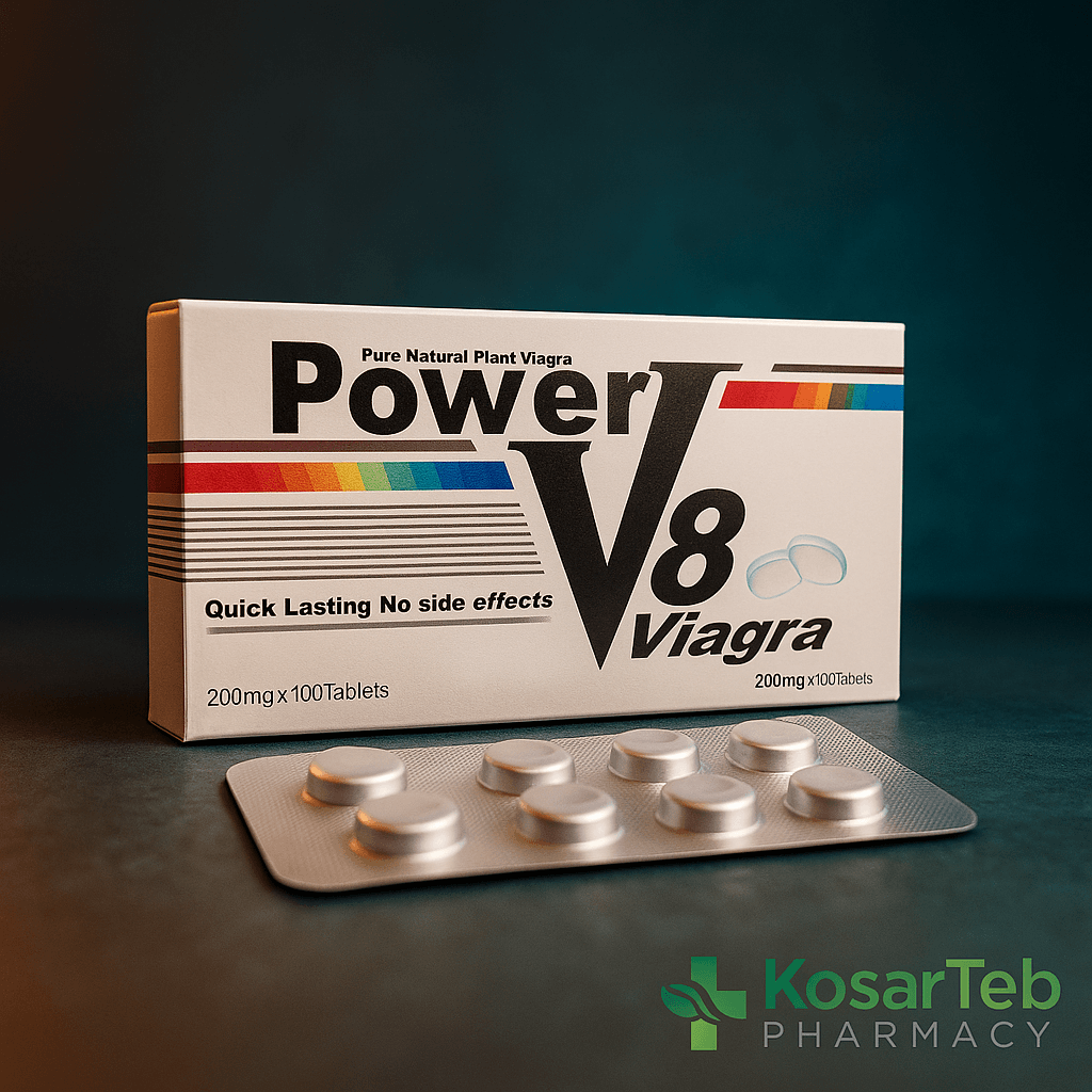 پاور وی 8 چیست؟ قویترین مکمل گیاهی مردانه