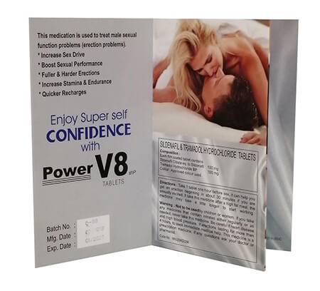 قرص پاور وی 8 دفترچه ای بهترین قرص تاخیری