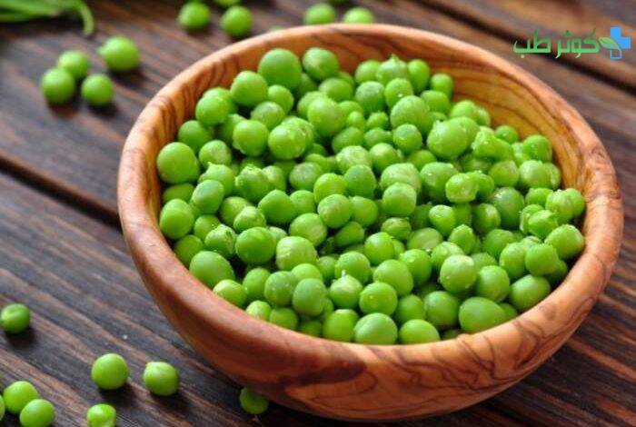 نخود فرنگی و لاغری سریع